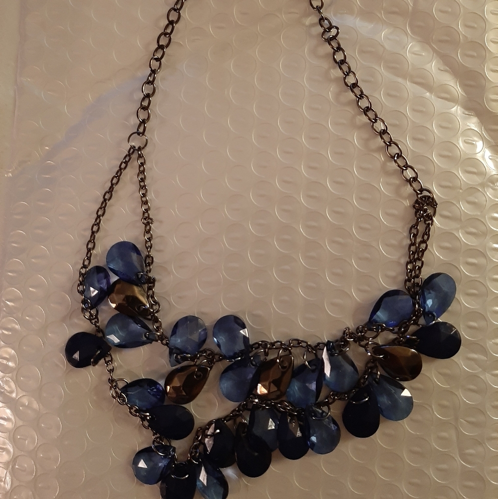 Necklace and earrings sets.